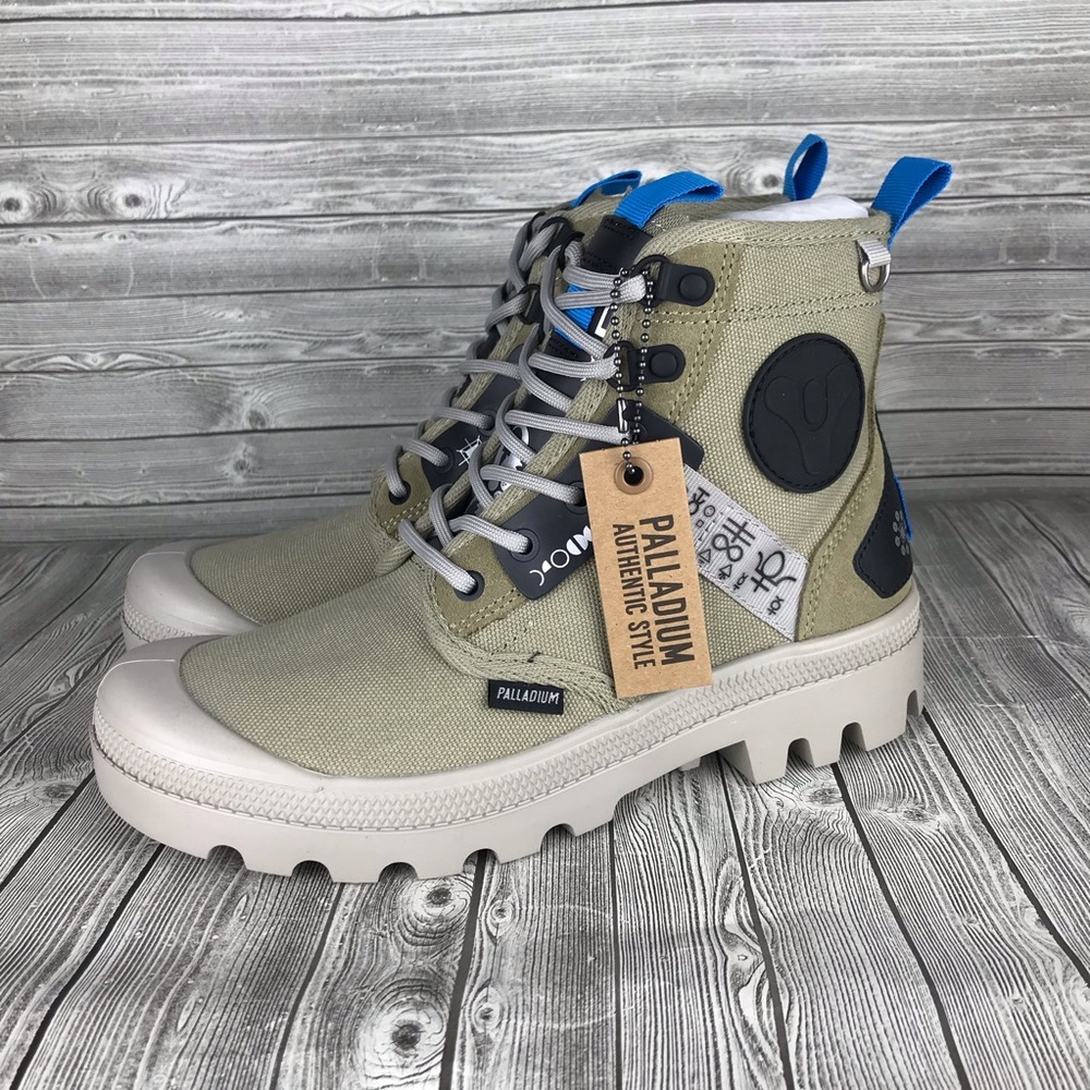 Palladium Pampa x Destiny Witch Queen Womens 6.5 Big Kids 5 canvas ankle boots